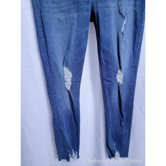 Lucky Brand Distressed Brooke Legging Jeans Women's size 12/31 - Picture 3 of 8